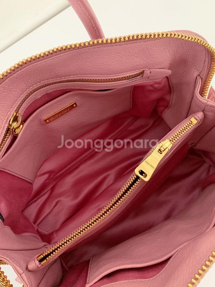 정품 미우미우 투웨이 토트백--6