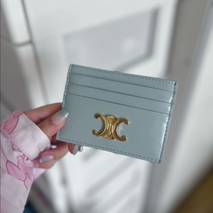 셀린느 카드지갑 (아이스블루)