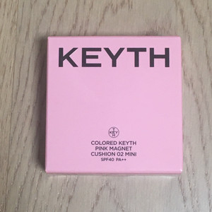 컬러드 키스 KEYTH. 핑크 마그넷 글로우 쿠션 02 MINI. 미개봉 새제품