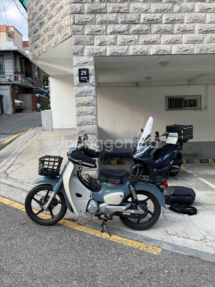 24년식 슈퍼커브 39xxkm 팝니다 폐지완--0