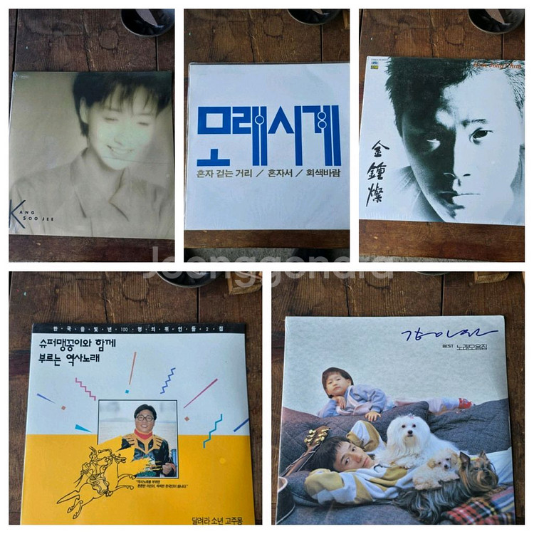 미개봉 가요 LP 22장--3