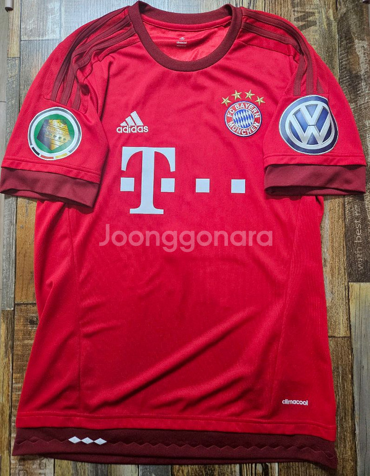 15/16 뮌헨 홈 유니폼 필립 람 포칼 마킹--0