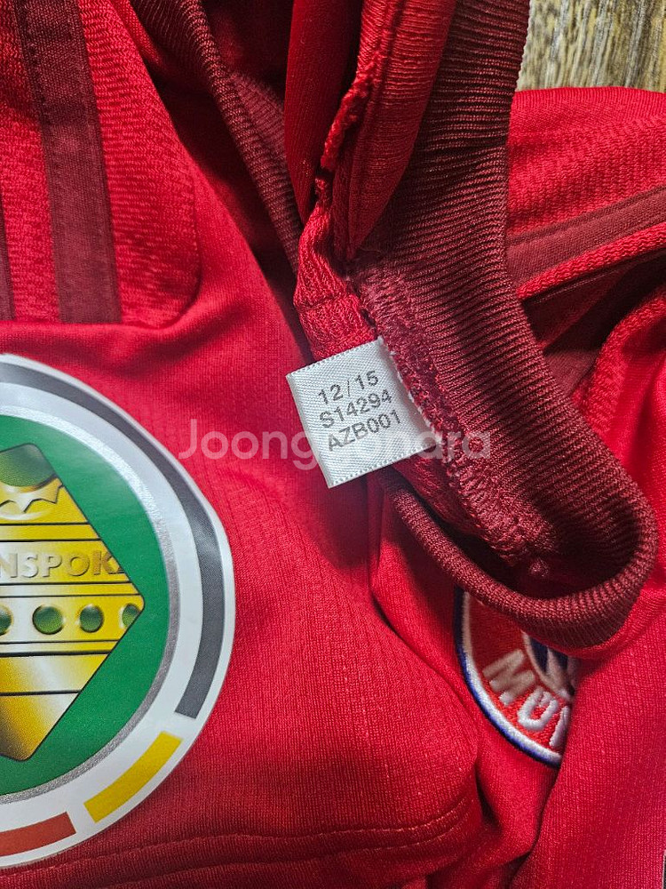 15/16 뮌헨 홈 유니폼 필립 람 포칼 마킹--2