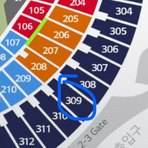 한국 시리즈 3차전 5차전 잠실응원전