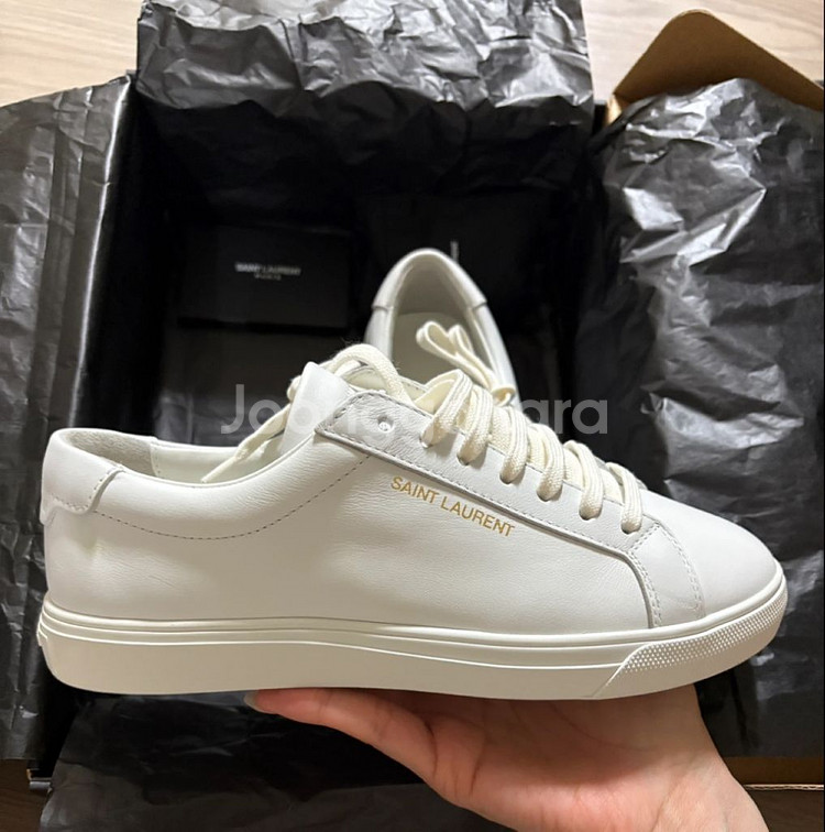 생로랑 레더 앤디 스니커즈(새상품) EU36.5--2