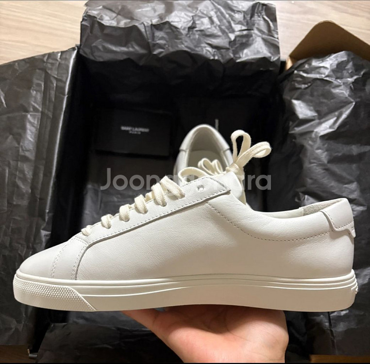 생로랑 레더 앤디 스니커즈(새상품) EU36.5--3