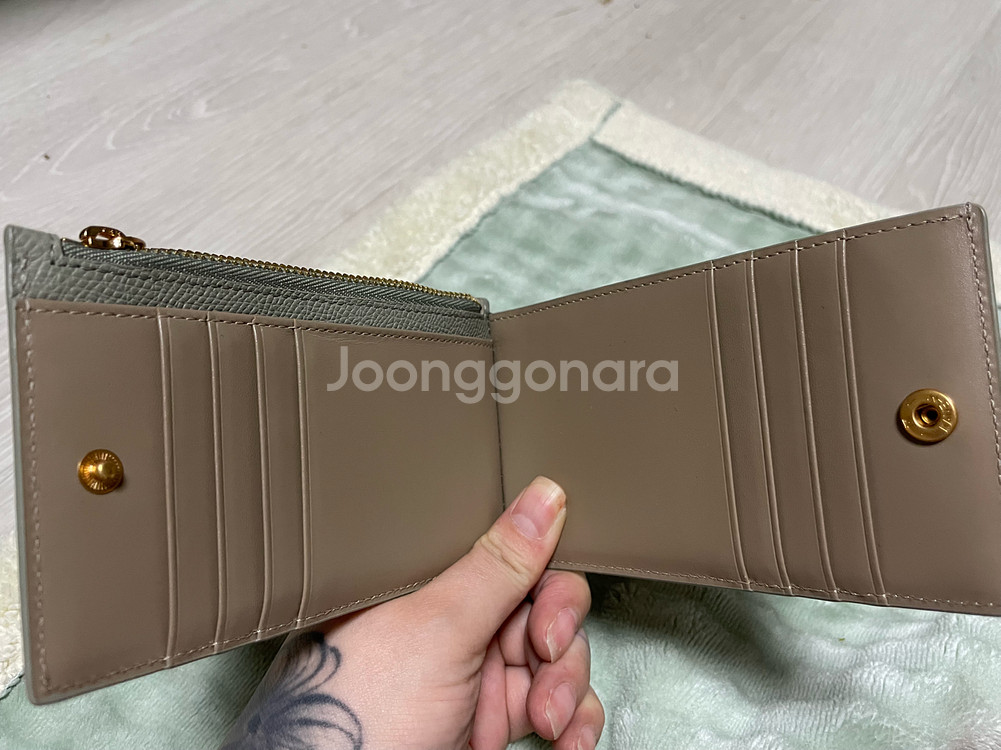 (정품) 쿠론 카드지갑 새상품컨디션--2