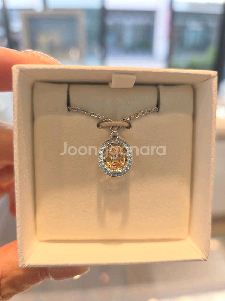 (새상품) 스와로브스키 목걸이--1