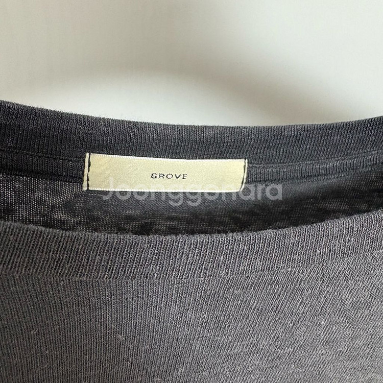 [새제품] 그로브 린넨 티셔츠--1