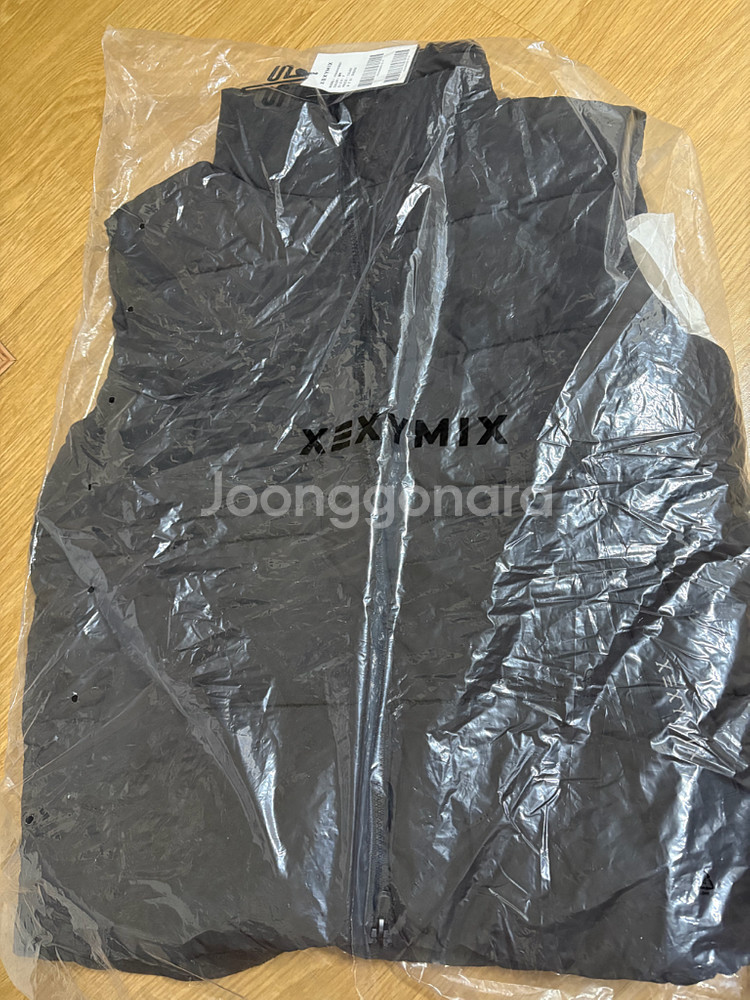 젝시믹스 패딩 조끼 블랙 새상품 프리--0