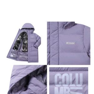 컬럼비아 롱구스다운자켓 160사이즈