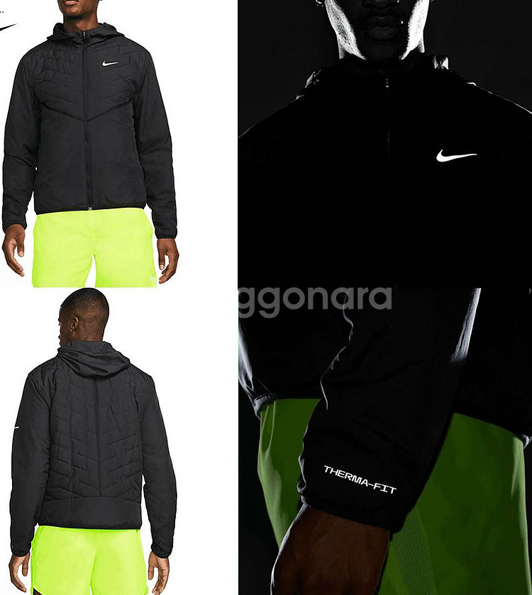 나이키 에어로레이어 리펠 러닝 써마핏 후디 경량 윈드러너 XL XXL--3