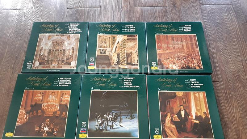 세계의 명곡 LP 48장 4장씩 12박스--0