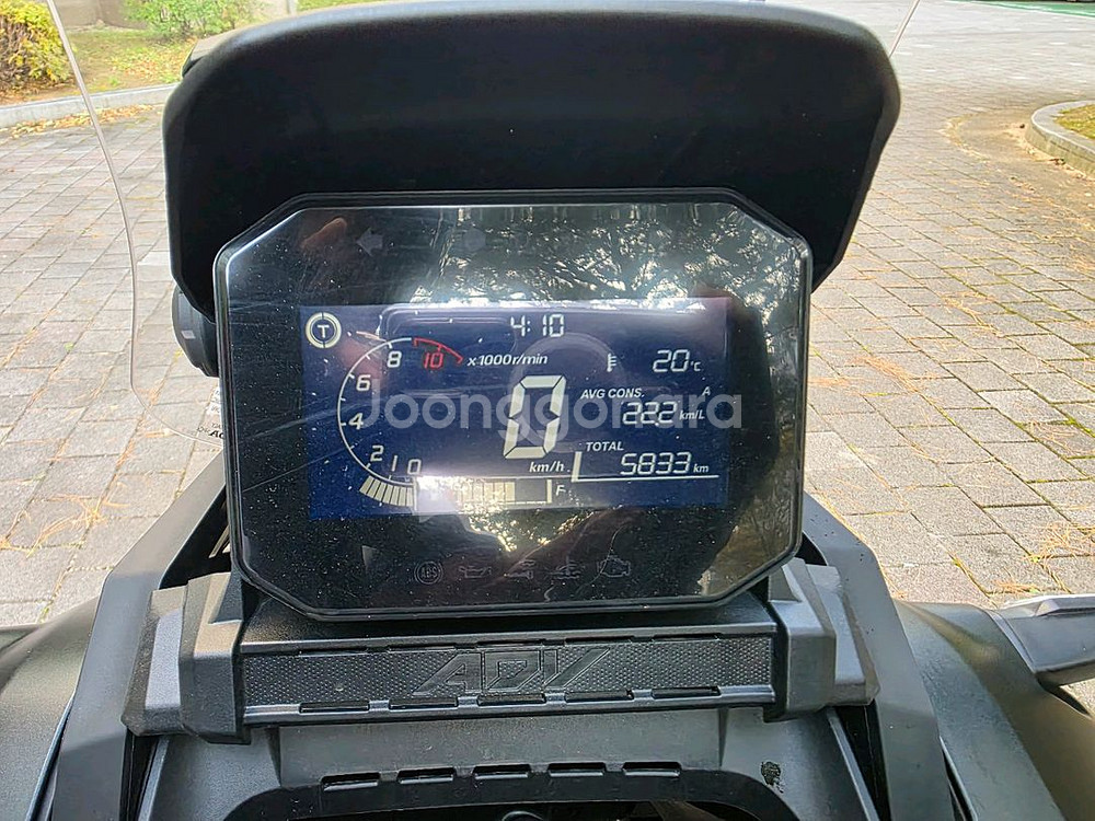 24년식 ADV350 짧은 키로수 블랙 판매--4