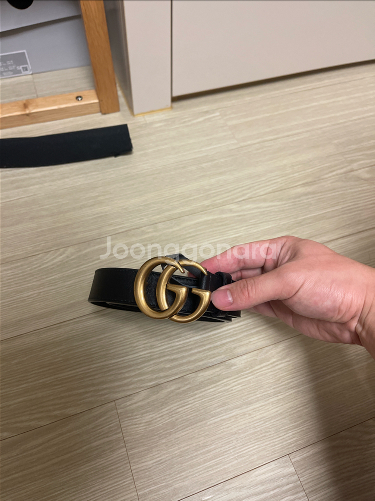 구찌 GG 마몬트 벨트 3cm 80--0