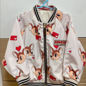 리미떼두두 밤비 리버서블 점퍼 s