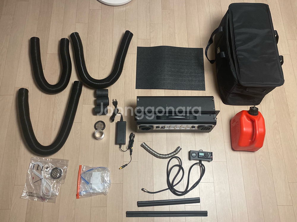 22년형 디바스토 3.0 무시동히터 (배터리내장, 24년 11월 새배터리교체35만원상당)와 액세서리--5