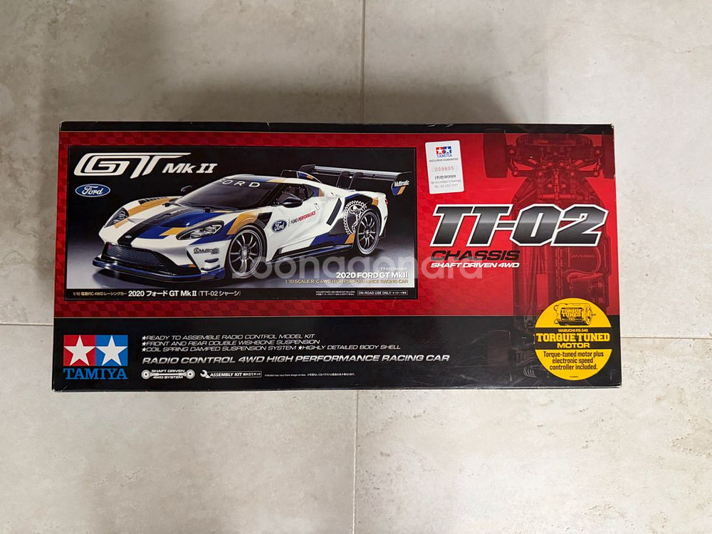 RC 타미야 Ford GT Mk II TT-02 팝니다--1