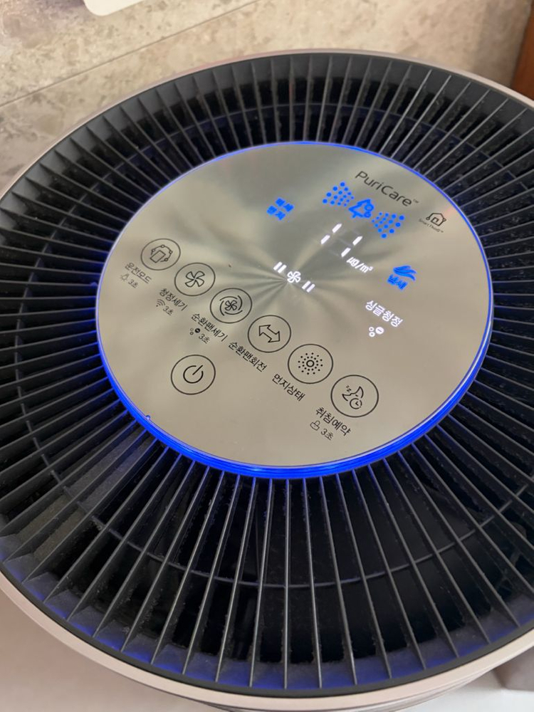 엘지 퓨리케어 2단 공기청정기--1