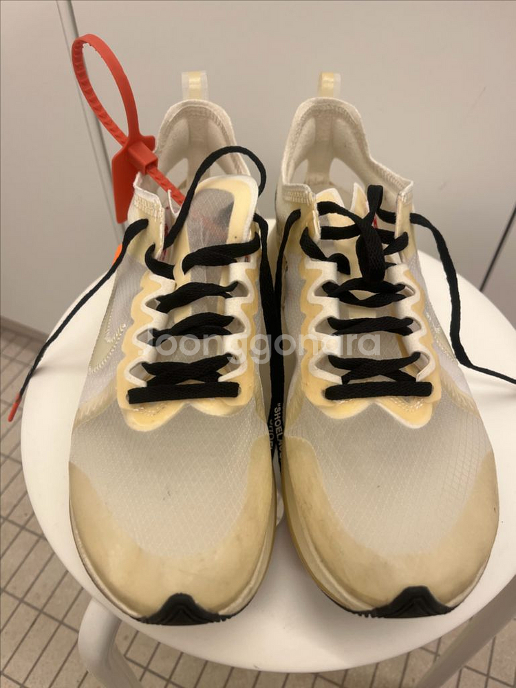 나이키 오프화이트 더텐 줌플라이 SP--0