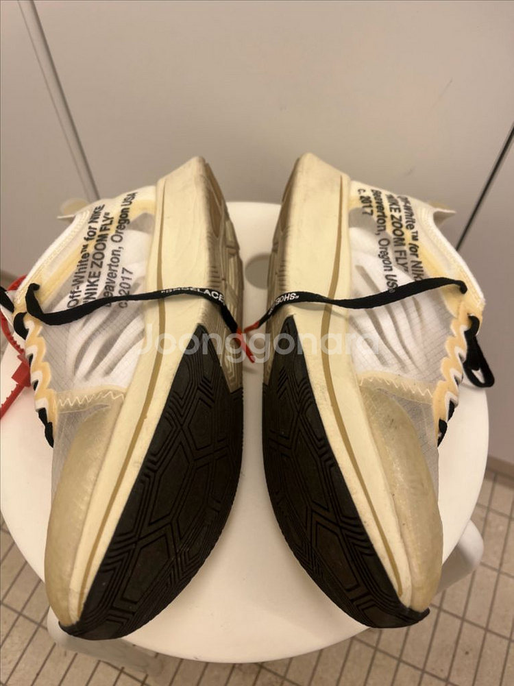 나이키 오프화이트 더텐 줌플라이 SP--2