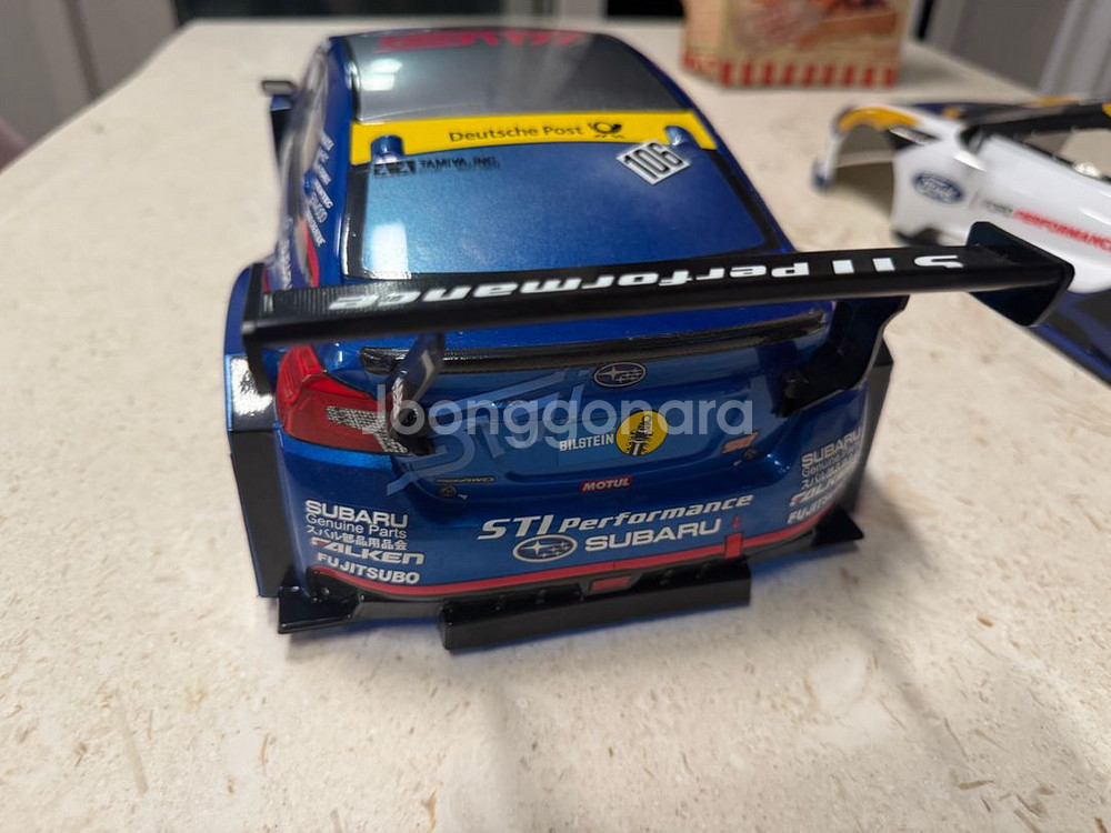 타미아 1/10 스바루 STI RC카바디 팝니다.--4