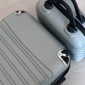 실버 여행용 캐리어 세트