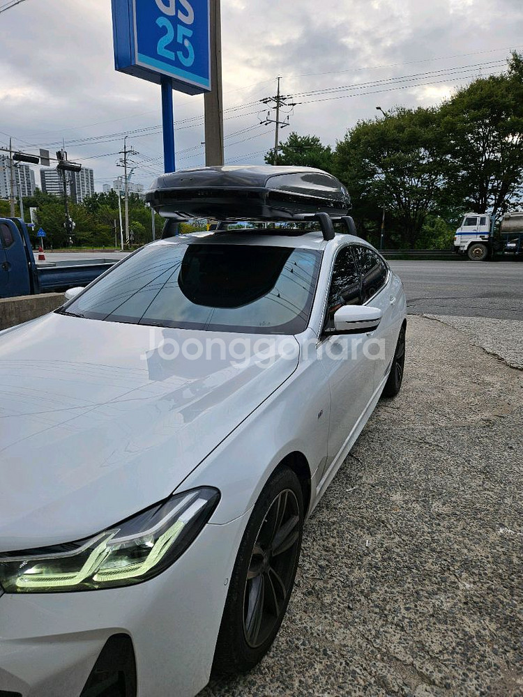 BMW 6GT 정풍 가로바 루프박스 판매--1