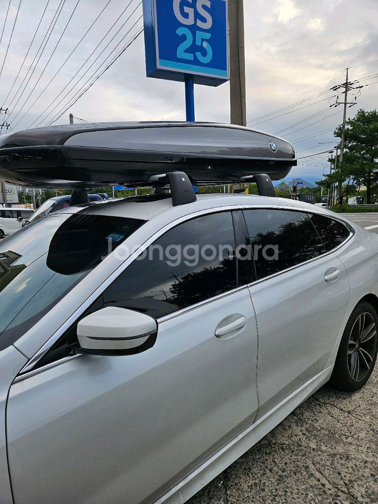 BMW 6GT 정풍 가로바 루프박스 판매--2