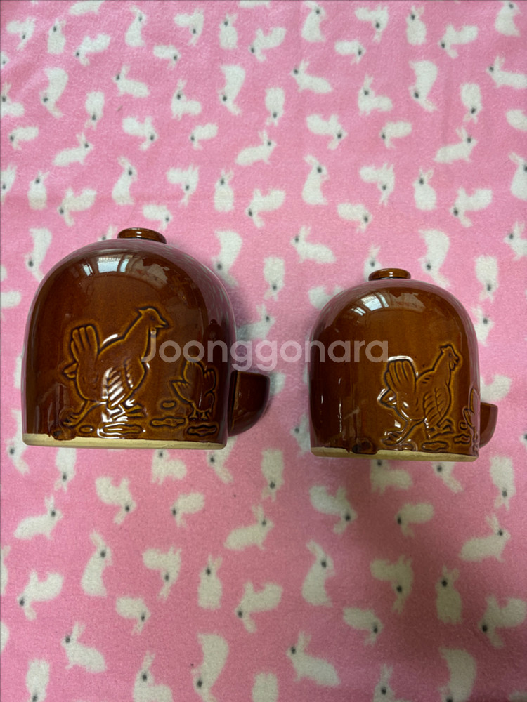 병아리물병 세트 장식용품--1