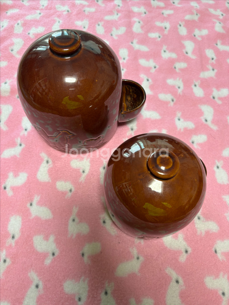 병아리물병 세트 장식용품--2