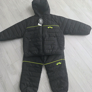 히로 패딩 130 상하세트 새상품