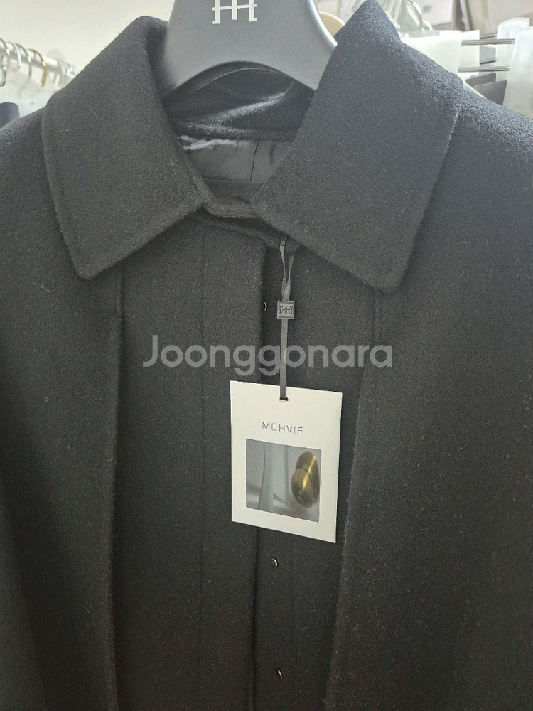 메비 케이프 코트 블랙 1사이즈 새상품--3