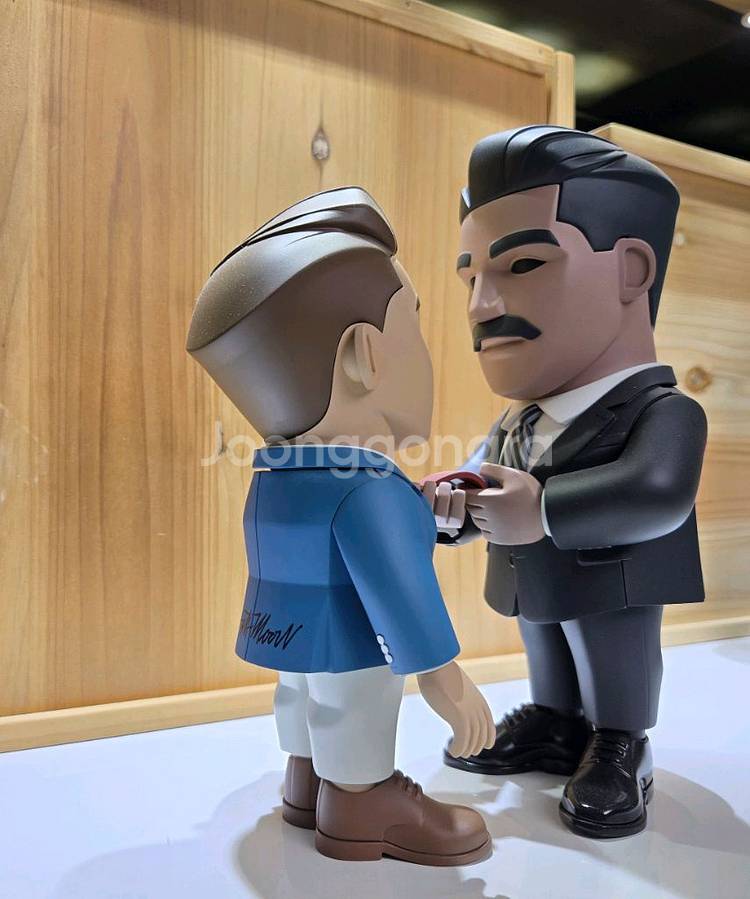 Rastamoon.라스타문작가.조형작.아버지와아들.아트토이--1