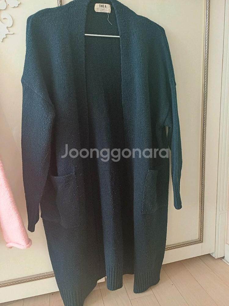 플리츠플리즈 롱 가디건--0