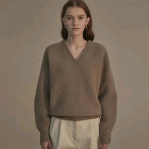 낫띵리튼 알파카 니트 피칸