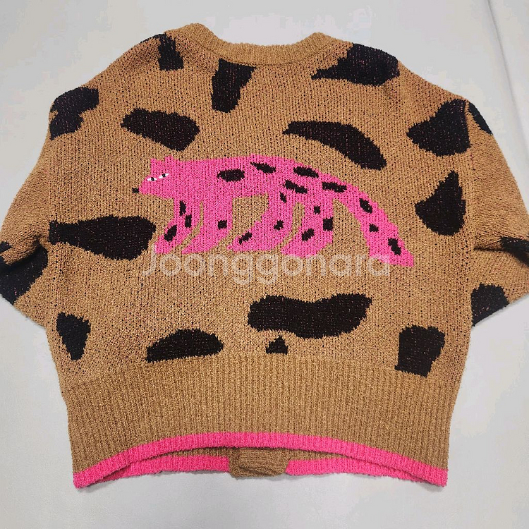 리미떼두두 레오파드 가디건 모자 세트 S사이즈--8