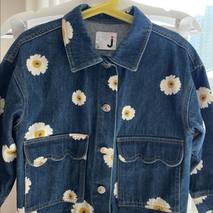 위드제이 데이지 데님자켓 M 사이즈