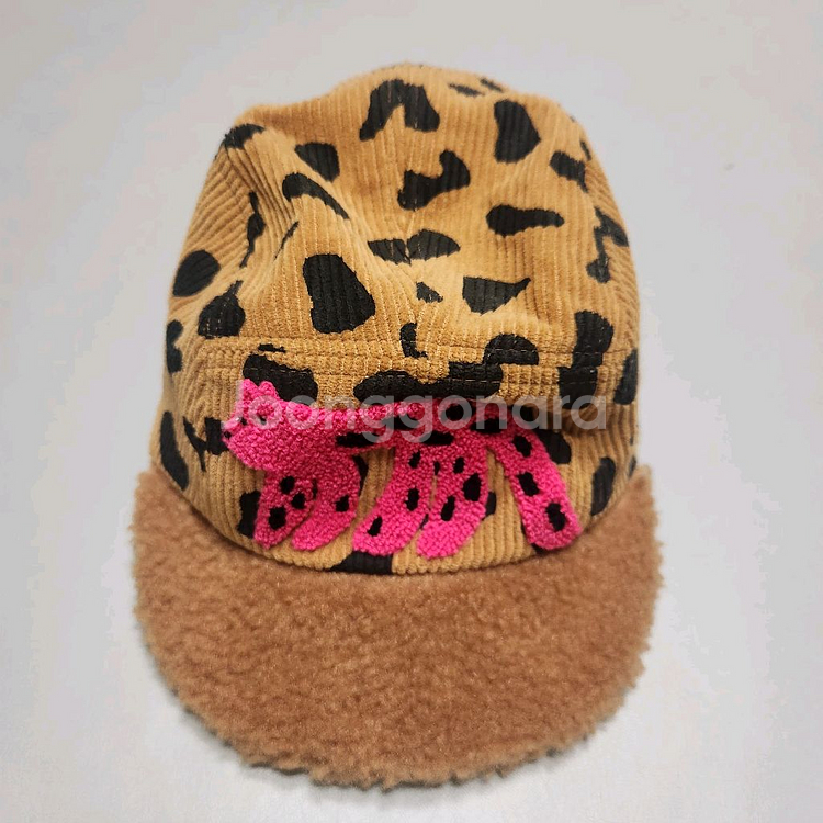 리미떼두두 레오파드 가디건 모자 세트 S사이즈--7