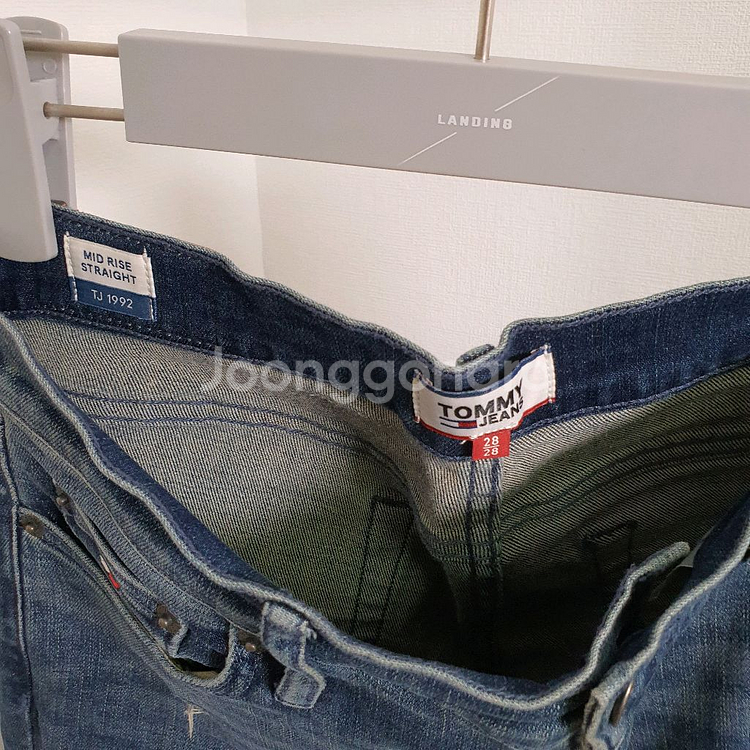 타미힐피거 미드라이즈 스판 청바지--2