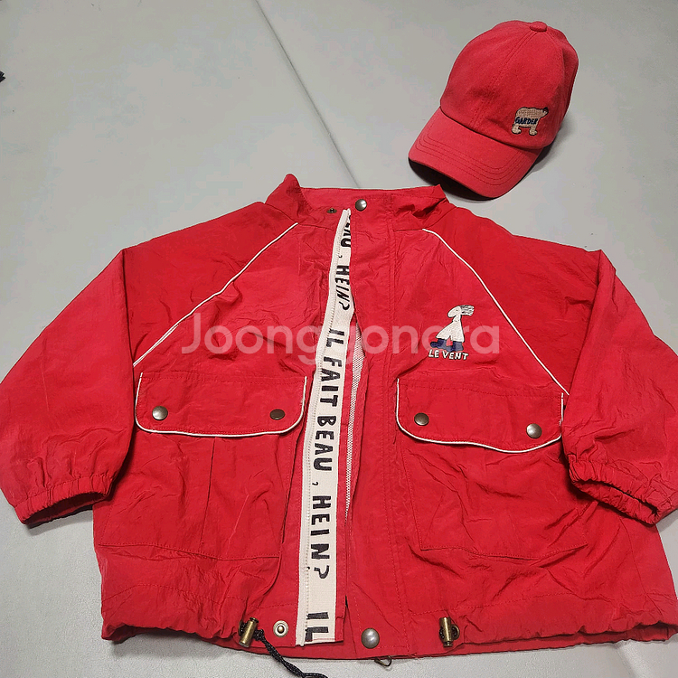 리미떼두두 바람막이M + 모자 세트 M--6