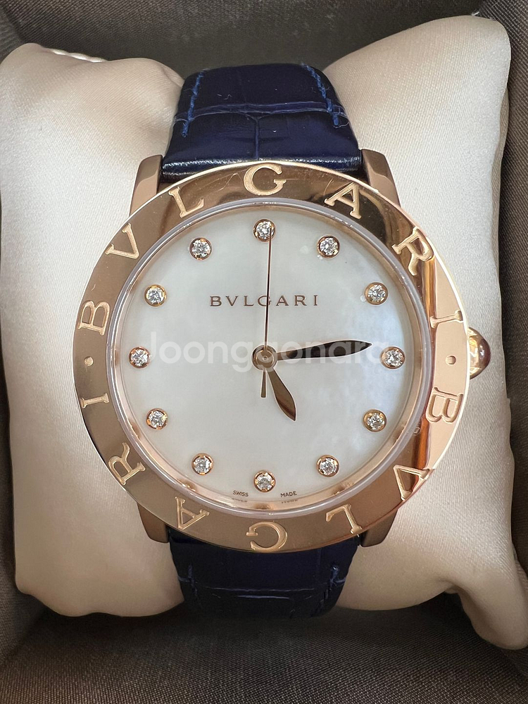 [럭스올 울산점] 불가리불가리 워치 12P 다이아 18k 로즈골드--0