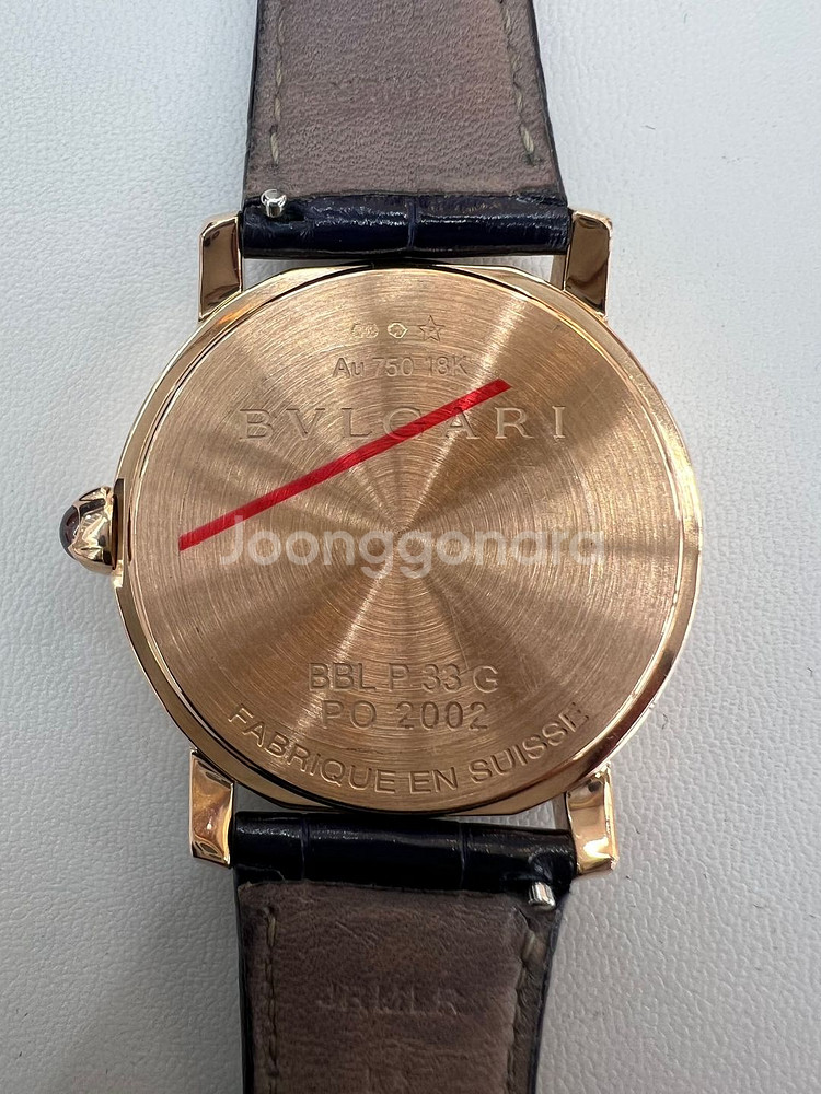 [럭스올 울산점] 불가리불가리 워치 12P 다이아 18k 로즈골드--4