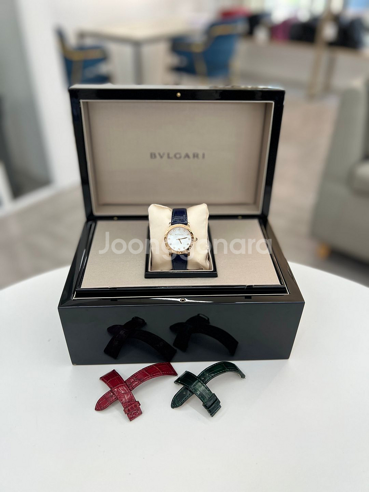 [럭스올 울산점] 불가리불가리 워치 12P 다이아 18k 로즈골드--5