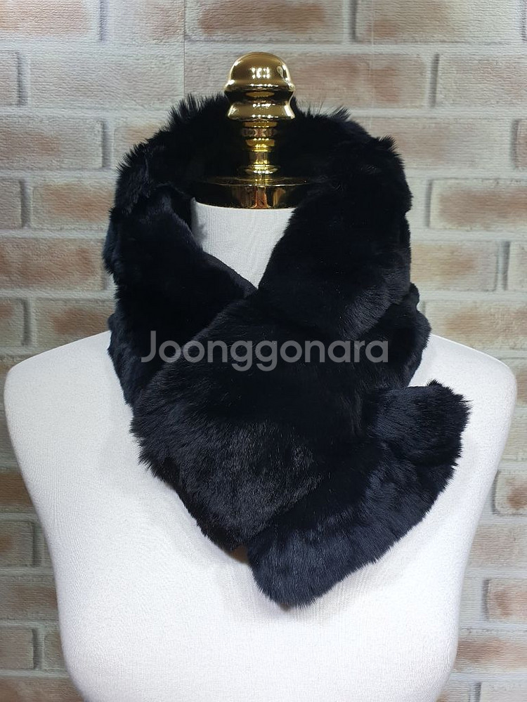 메트로시티 정품 새것수준 100% 렉스퍼 목도리--0