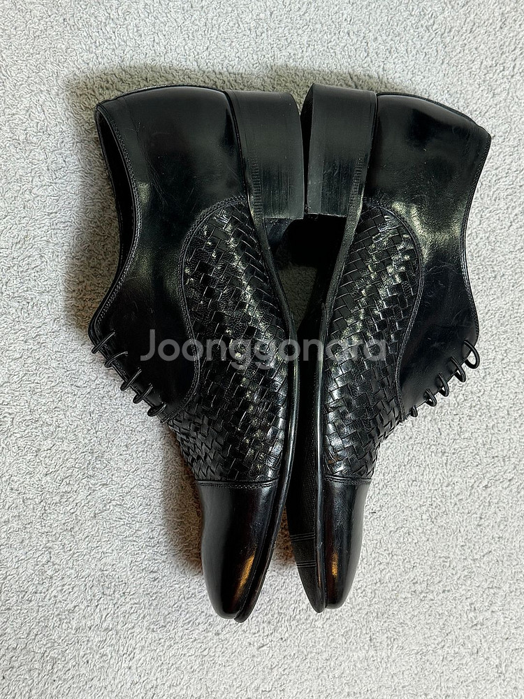 255e TANDY 탠디 블랙 옥스포드 스트레이트팁구두--2