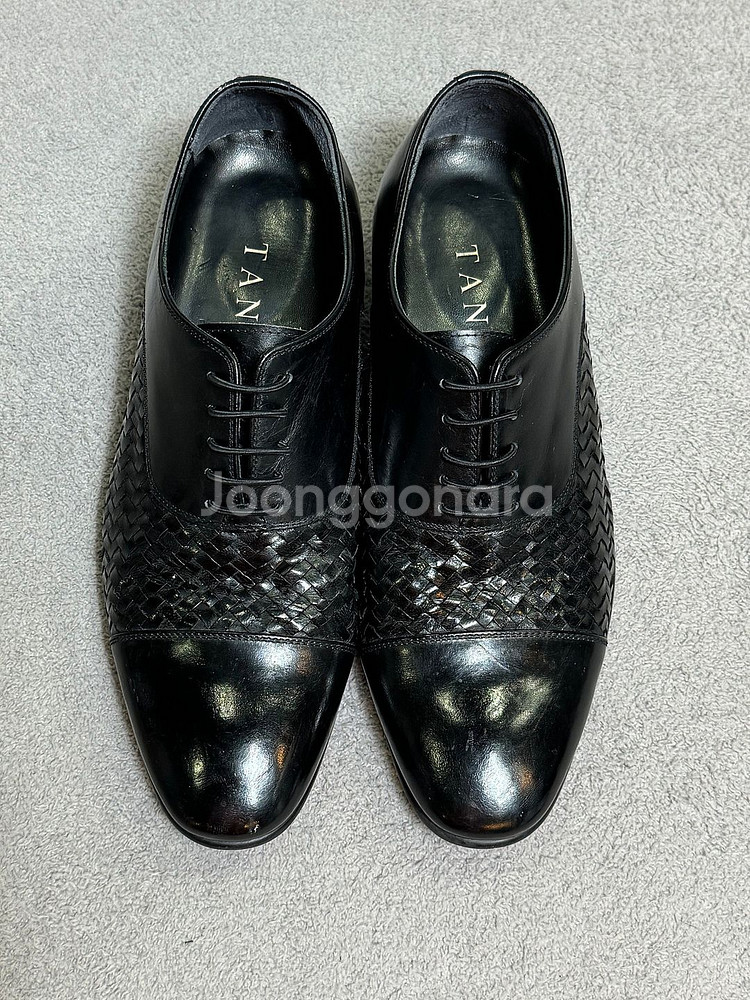 255e TANDY 탠디 블랙 옥스포드 스트레이트팁구두--6