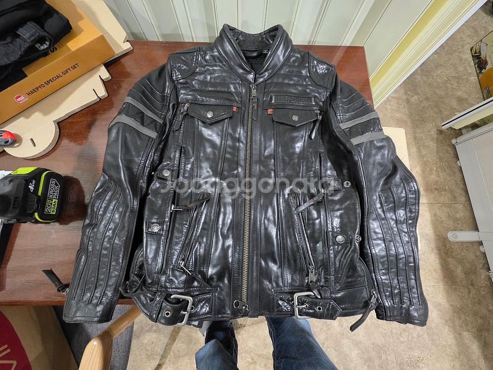 할리데이비슨가죽자켓--0