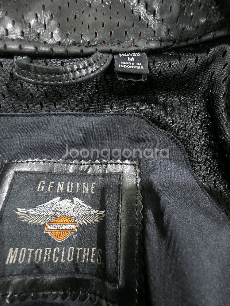 할리데이비슨가죽자켓--2
