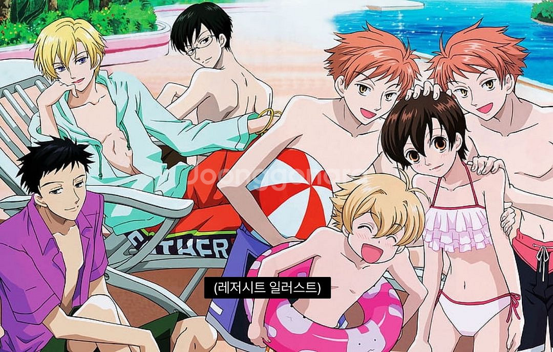 오란고교 사교클럽 레저시트 쿄우야 하루히 히카루 카오루 캔뱃지--1